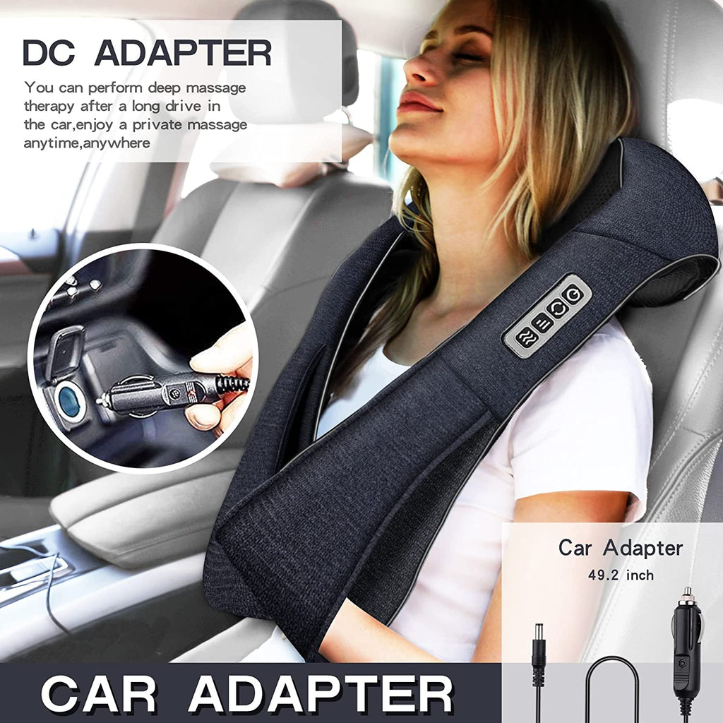 Women Men Gifts, Shiatsu Back Shoulder & Neck Massager with Heat